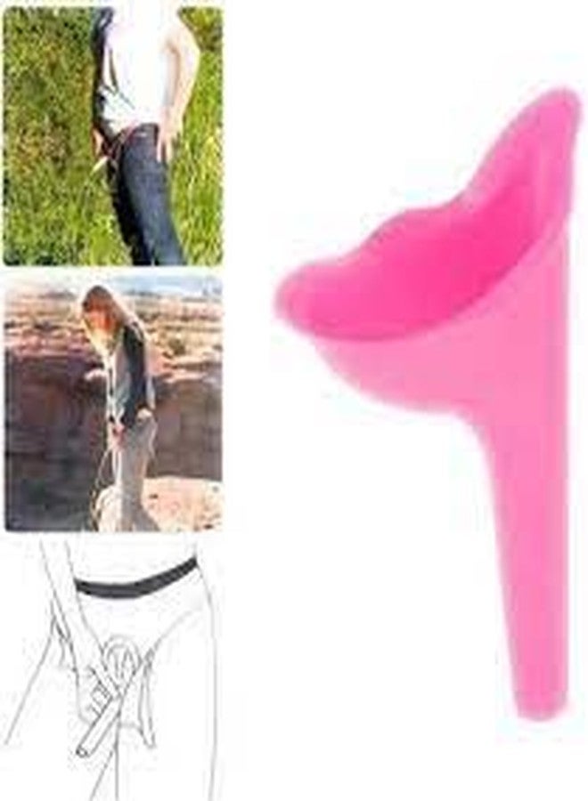 KARP Portable Soft Silicone Urinal Funnel Stand Up & Pee For Women (Purple) - Image 5