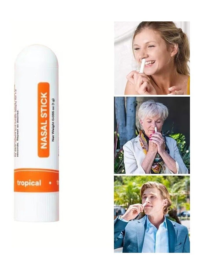 4-pack refreshing portable steam inhaler nasal strips bring positivity and gratitude, relax you every day, relieve stress and improve breathability - Image 3