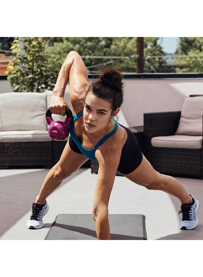 SPRI Heavy-Duty Vinyl-Coated Kettlebell  20.4Kg / 45Lb  Strength Training & Conditioning - Image 3