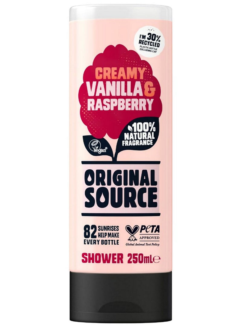 Original Source Vanilla And Raspberry Original Source Shower Gel 250 ML - Image 1