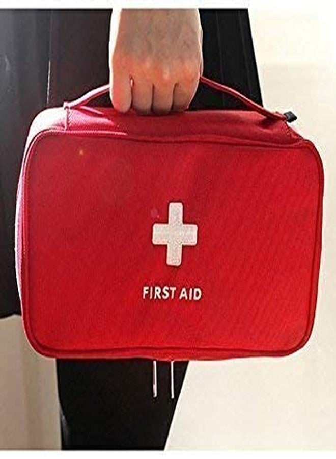 APURK Multi-Function Large Medical Kit First Aid Pouch | Medicine Organizer Box for Travelling Car, Home, Office | Emergency First Aid Kit Box Organizer (Set of 1) - Image 3