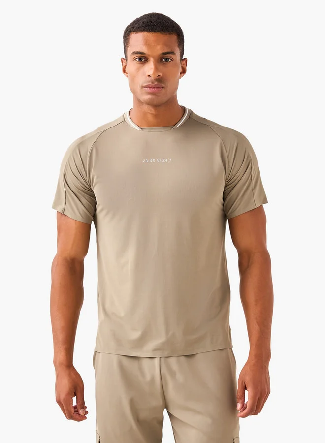 ADOT by Splash Textured T-shirt