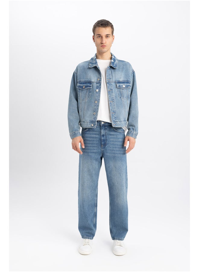 DeFacto - Man Baggy Denim Trousers - Image 1