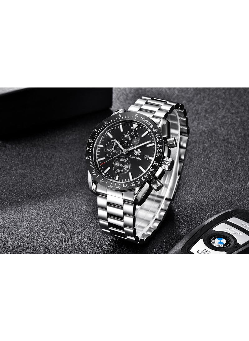 Watches for Men Watch Quartz Luxury Stainless Steel Water Resistant Chronograph Watch 5140 - pzsku/Z09A01E06B447886FBBC1Z/45/_/1737443094/7efd0ec2-1a3b-49b0-8740-7194ba4d208c