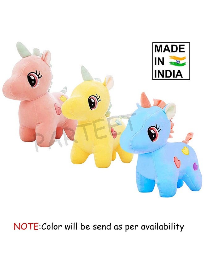 PARTEET Super Soft Plush Unicorn Toy Soft Stuffed for Kids 25 cm(Assorted)(MADE in INDIA) - Image 2
