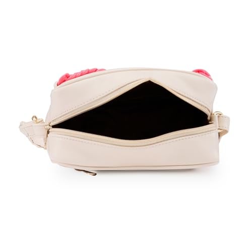 Caprese Perline Sling Beige Stylish Medium Sling Bag with Adjustable Strap, Perfect for Travel and Everyday use - Image 4