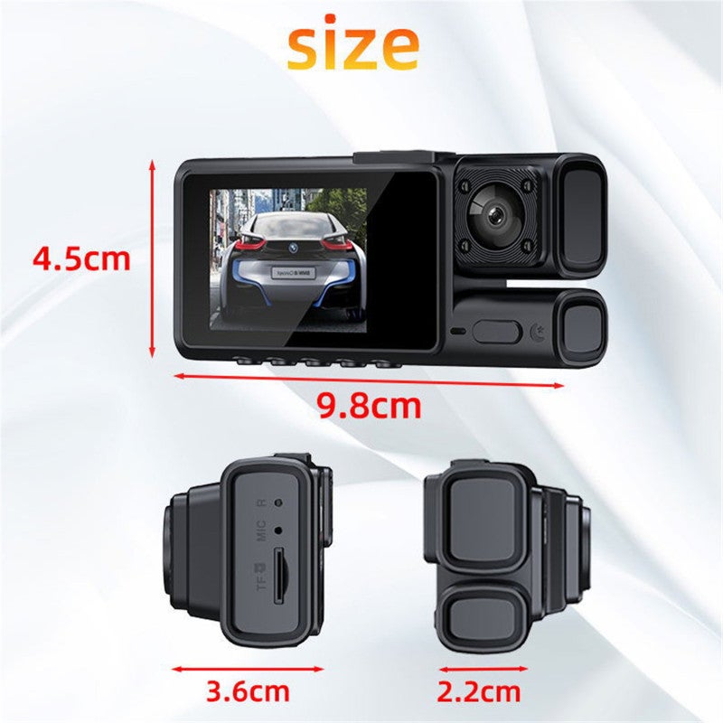 Dash Cam 1080P Front 480P Rear 170° Wide Angle - Mini Hidden Plug And Play WiFi Car Camera With Enhanced Night Vision For Car Drivers Daily Commute & Road Trip - Image 5