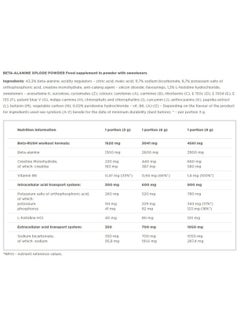 Olimp Beta-Alanine Xplode Powder 250g  - Image 2