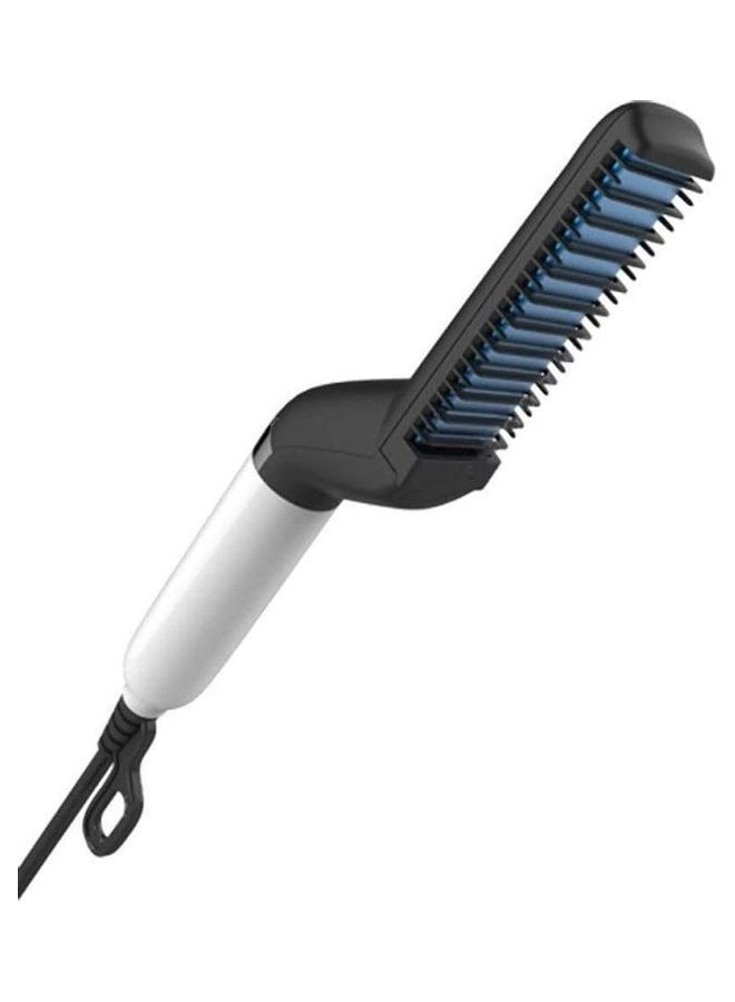 نيبمينينت مشط كهربائي لتصفيف وفرد اللحية أبيض/ أسود - Image 1