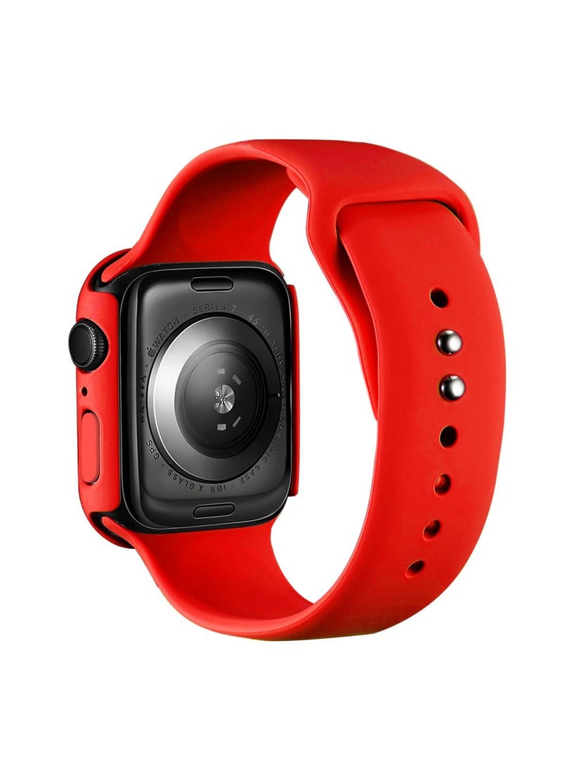 GULFLINK Silicone Band for Apple iWatch 7 45mm - Image 1