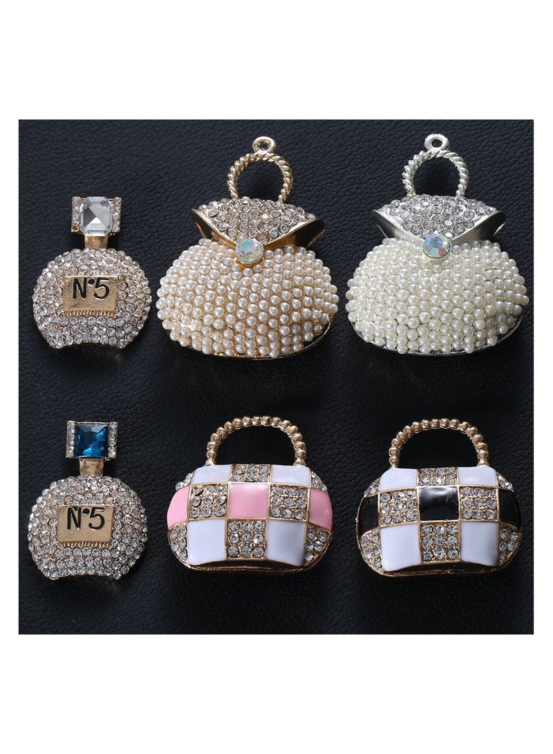 Creative Pearl Bag Car Pendant - Image 2