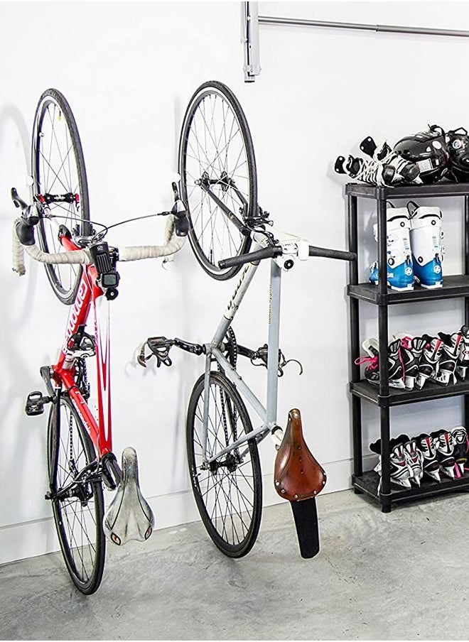 Richy Bike Clip Indoor & Outdoor Bicycle Storage Rack & Mount System, Easy To Install  - Image 4