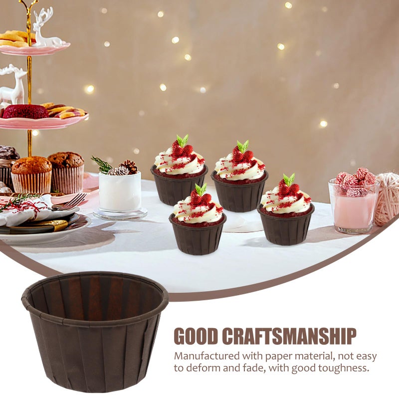 Thickened Oil Proof Muffin Baking Cups 50 Pieces Disposable Paper Liners For Home Kitchen - Image 5