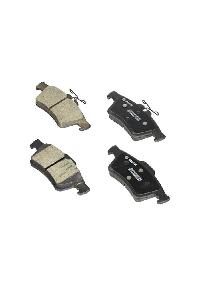 BOSCH BC1095 QuietCast Premium Ceramic Disc Brake Pad Set - Rear - Image 2