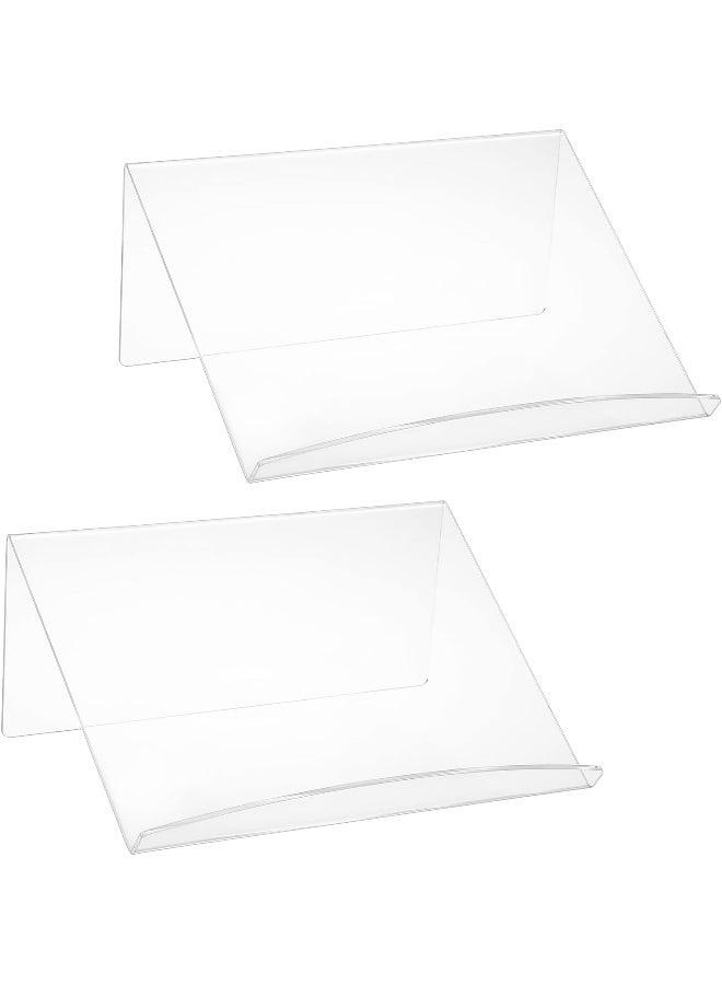 TPGP Set Of 2 Acrylic Book Display Stand 3Mm Thickness Art Display Stand - Image 1