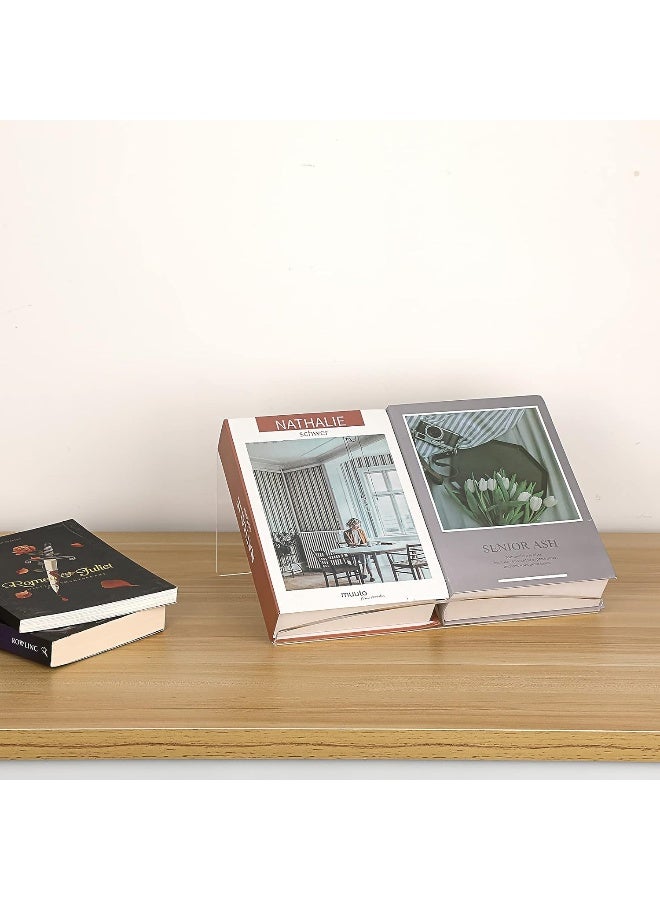 TPGP Set Of 2 Acrylic Book Display Stand 3Mm Thickness Art Display Stand - Image 2