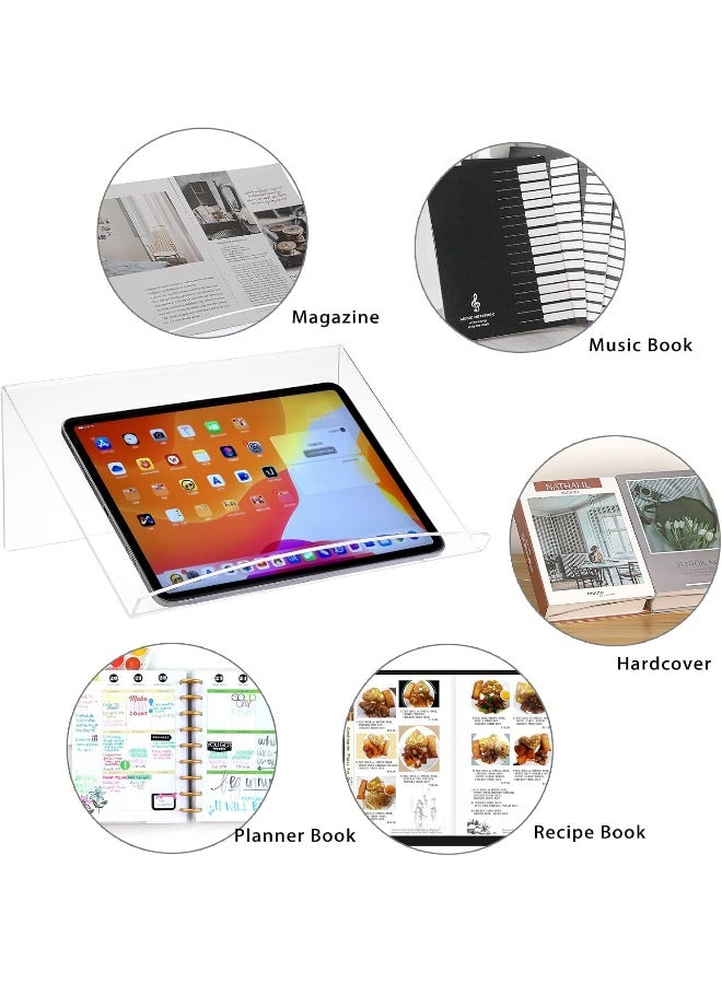 TPGP Set Of 2 Acrylic Book Display Stand 3Mm Thickness Art Display Stand - Image 4