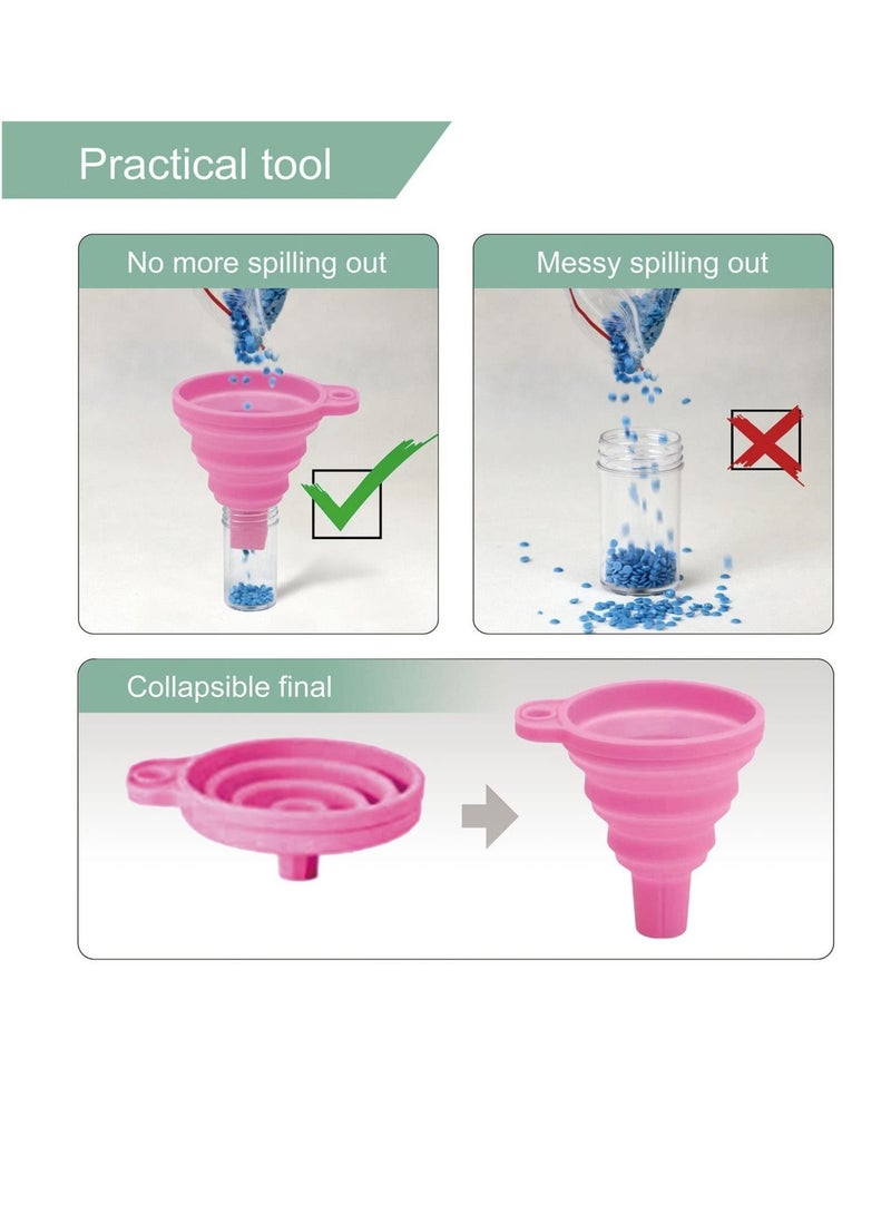 XiuWoo 60 Slots Diamond Painting Storage Containers, Art Accessories, Portable Organizer, Suitable for Organizer Craft Jewelry Beads Box - Image 4