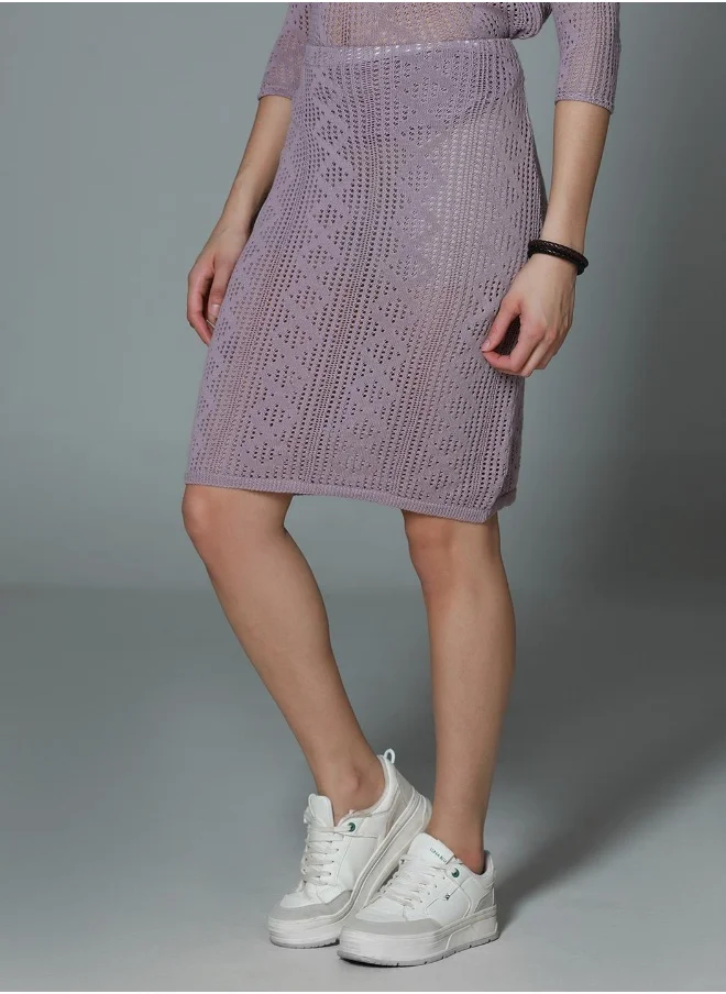 HIGH STAR Women Lavender Co-ord