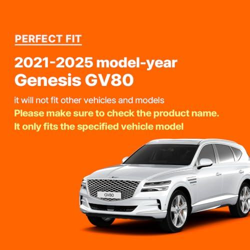 FICS Car Phone Holder for Genesis GV80 2021 2022 2023 2024 2025 – Custom-Fit Mount for Seamless Display Integration, Interior Accessories for Navigation Use, Stable Driving View - Image 3