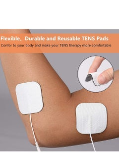 KASTWAVE 24PCS TENS Unit Replacement Pads Reusable Tens Pads Replacement Electrode Patches  - Image 3