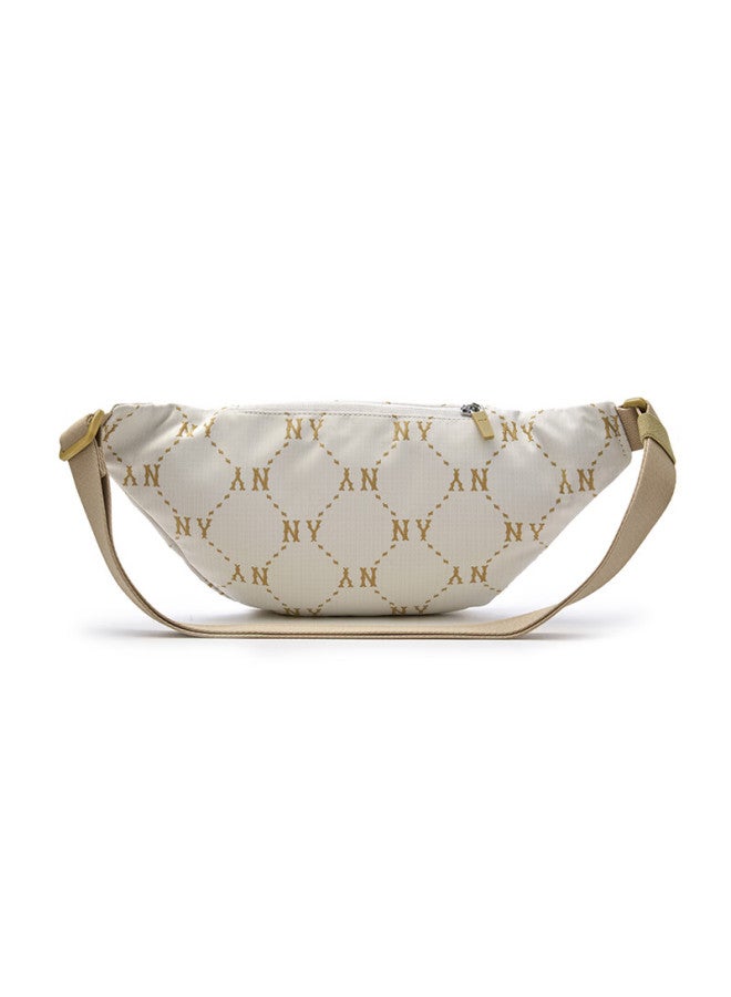 Mlb Couple Waist Bag Uni Crossbody Bag Single Shoulder Bag For Girlfriend 3ahsm035n-50ivs-f - Image 2