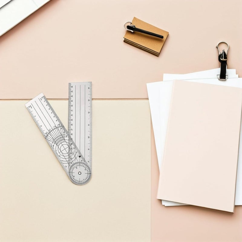 DOITOOL 360degree Goniometer Angle Ruler Protractor for Physical Therapy and Recovery Design for Joint Motion Measurement Essential Tool for Home Students and Therapists - Image 5