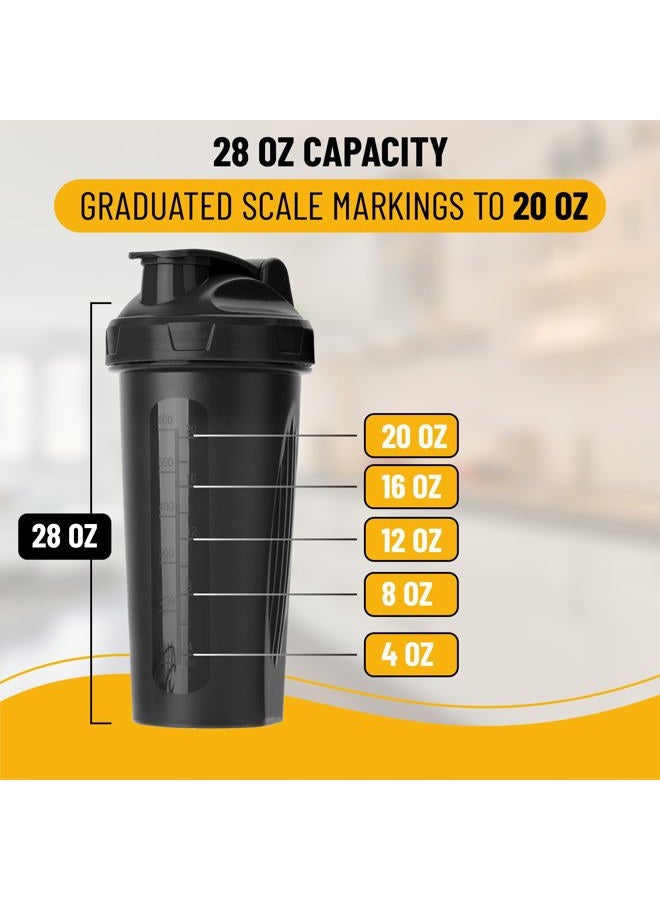 Mr. Pen Shaker Bottles for Protein Mixes, 28 oz, Shaker Bottle with Wire Whisk Ball, Protein Shaker Bottle, Shaker Cup, Protein Shaker, Protein Shake Bottle, Bottle Shaker, Shake Bottle - Image 5