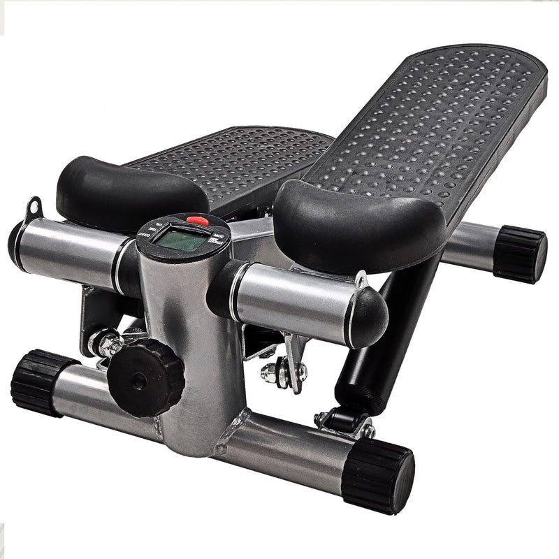 BalanceFrom Adjustable Stepper Stepping Machine with Resistance Bands, Gray - Image 5
