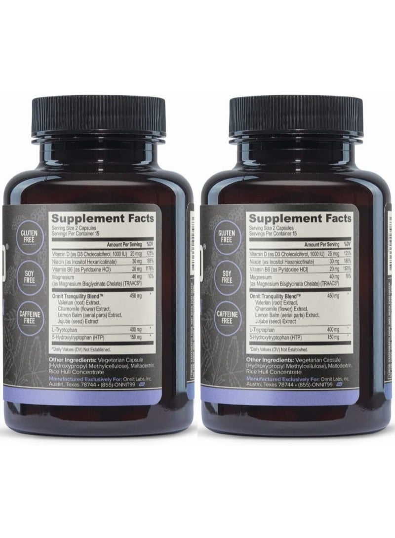 New Mood formulated to Help Mood and Relaxation 30 Capsules pack of 2