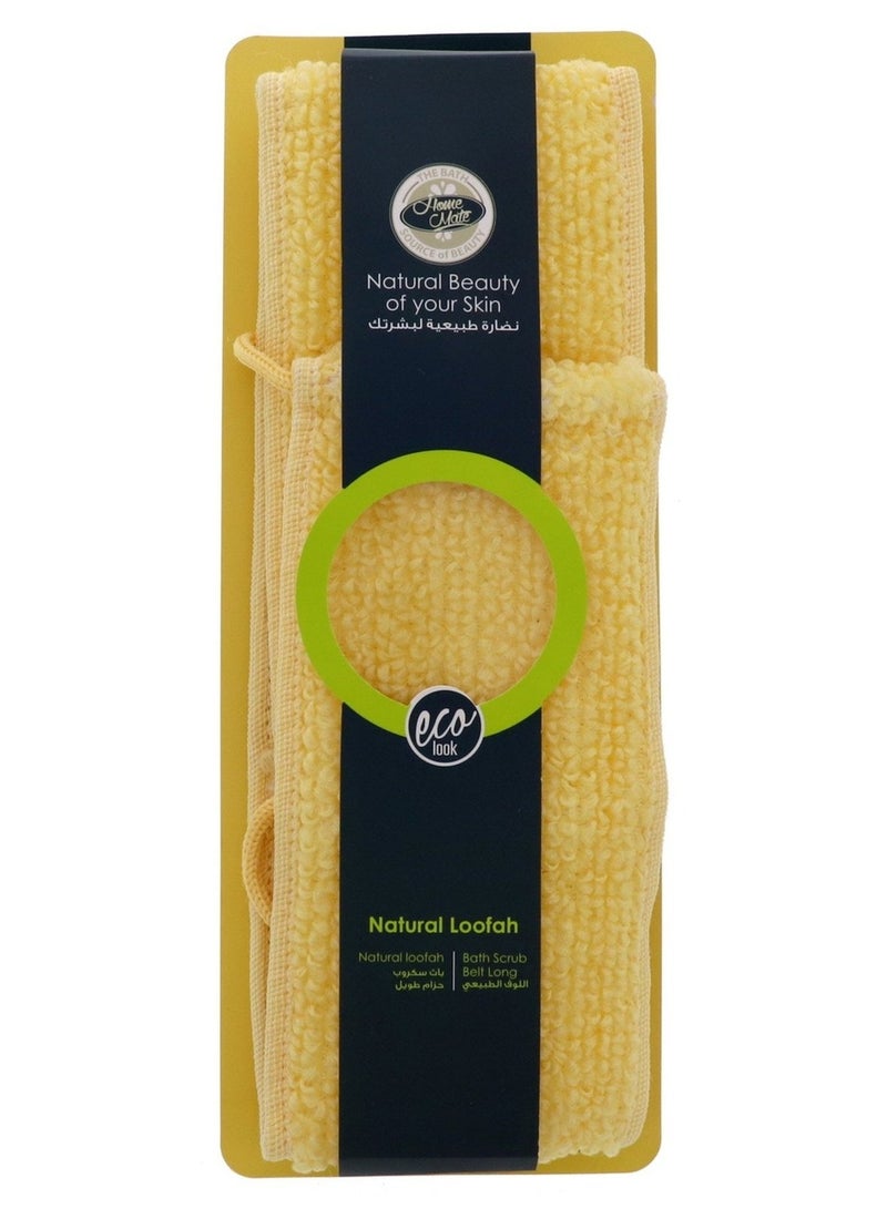 هوم مايت حزام تقشير حمام الليفة الطبيعية طويل قطعة واحدة - Image 1
