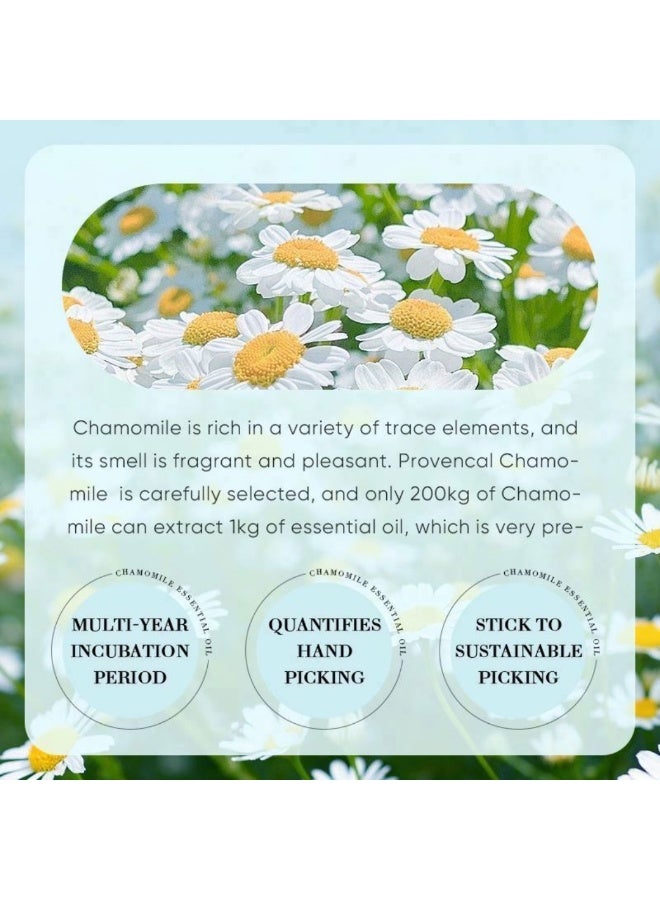 SADOER Chamomile Multipurpose Plant Essential Oil 10ml Multipurpose Plant Essential Oil Skincare Haircare & Aromatherapy 100% Natural Cold Pressing Hair & Skin Oils - Image 5