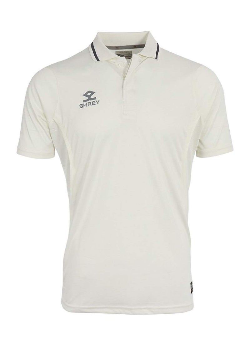 Shrey Cricket Whites (2XL, Premium Shirt) - Image 1