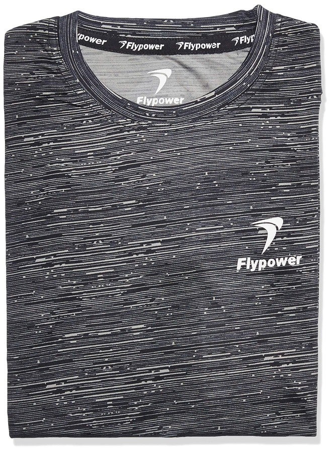 FLYPOWER Badminton Feather Shuttle Cock Green with NET 850 MEHROON and T-Shirt R-Neck Black Size 2XL - Image 3