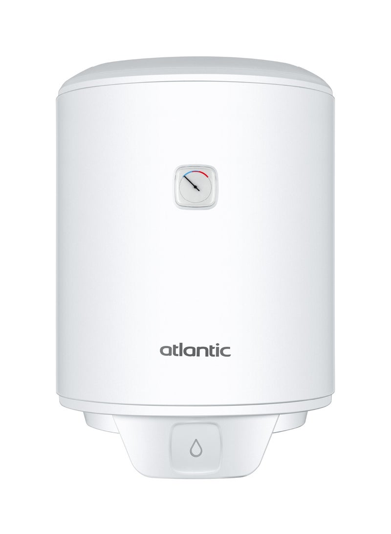 Atlantic Electric water heater 50L, 1500W, Concept, Vertical, Diamond enamel tank, Free CFC foam insulation, Copper heating element, White - Image 1