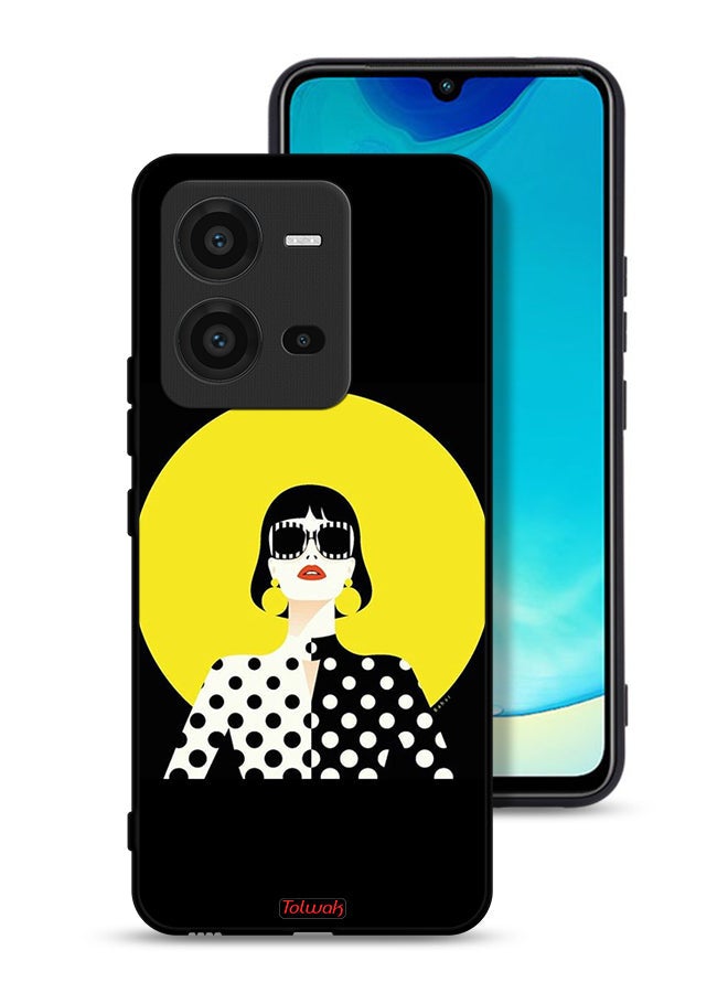 Vivo V25 5G Protective Case Cover Stylish Girl Art