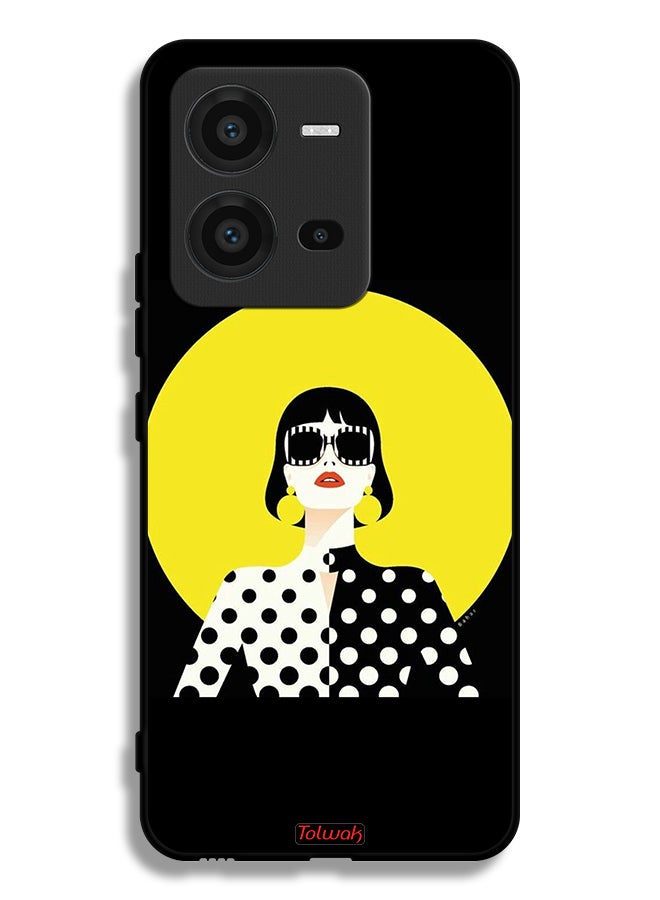 Vivo V25 5G Protective Case Cover Stylish Girl Art
