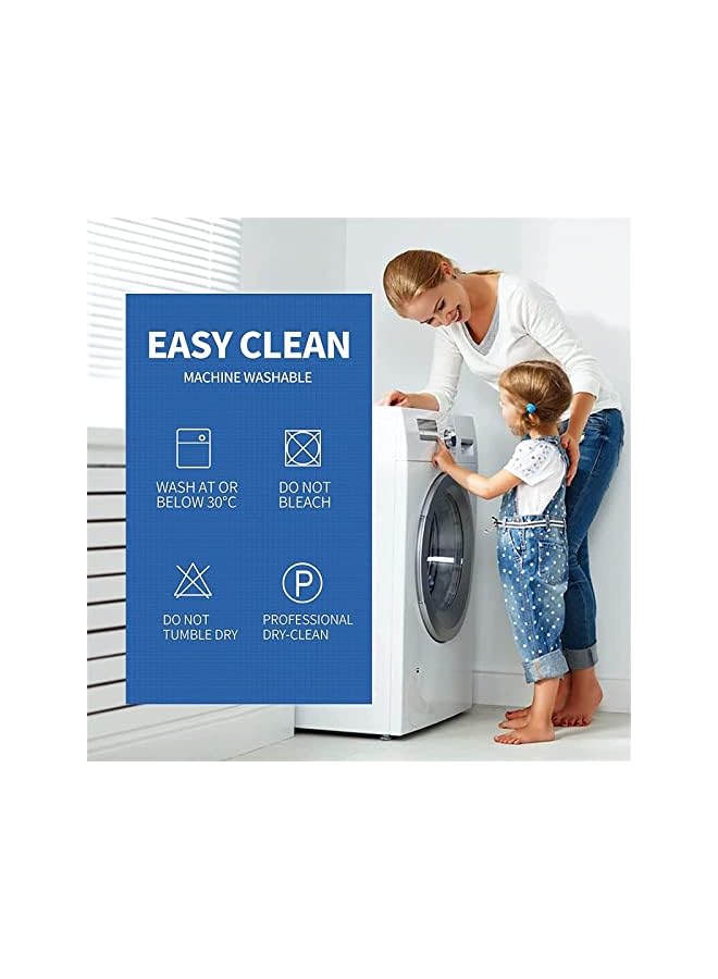 Green Tiger Kitchen Dining Room Curved Back Chair Covers Slipcovers With Arms, Kitchen Office Chair Slipcover Dining Chair Protector Covers for Bar Home,C,4pcs - Image 4