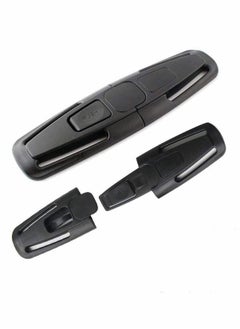 KASTWAVE Car Safety Seat Strap Belt Lock Baby Child Harness Chest Clip Safe Buckle Black  - Image 1