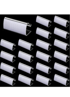 Generic 24 Pack Clear Table Skirt Clips, Strong Tablecloth Clamps, Perfect for Securing Table Covers at Weddings, Banquets, Parties, Picnics & Outdoor Events, Multipurpose Table Edge Fasteners  - Image 1