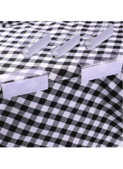 Generic 24 Pack Clear Table Skirt Clips, Strong Tablecloth Clamps, Perfect for Securing Table Covers at Weddings, Banquets, Parties, Picnics & Outdoor Events, Multipurpose Table Edge Fasteners  - Image 5