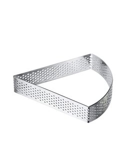 STAUD 6 Pcs Tart Rings, Stainless Steel Perforated Tart Ring for Baking, Pastry Ring for French Tarte, Tart Crust, Gift Package, Fan Shape Chocolate Molds Round Cake Mold Cheesecake Cake Template Cake Tray  - Image 2