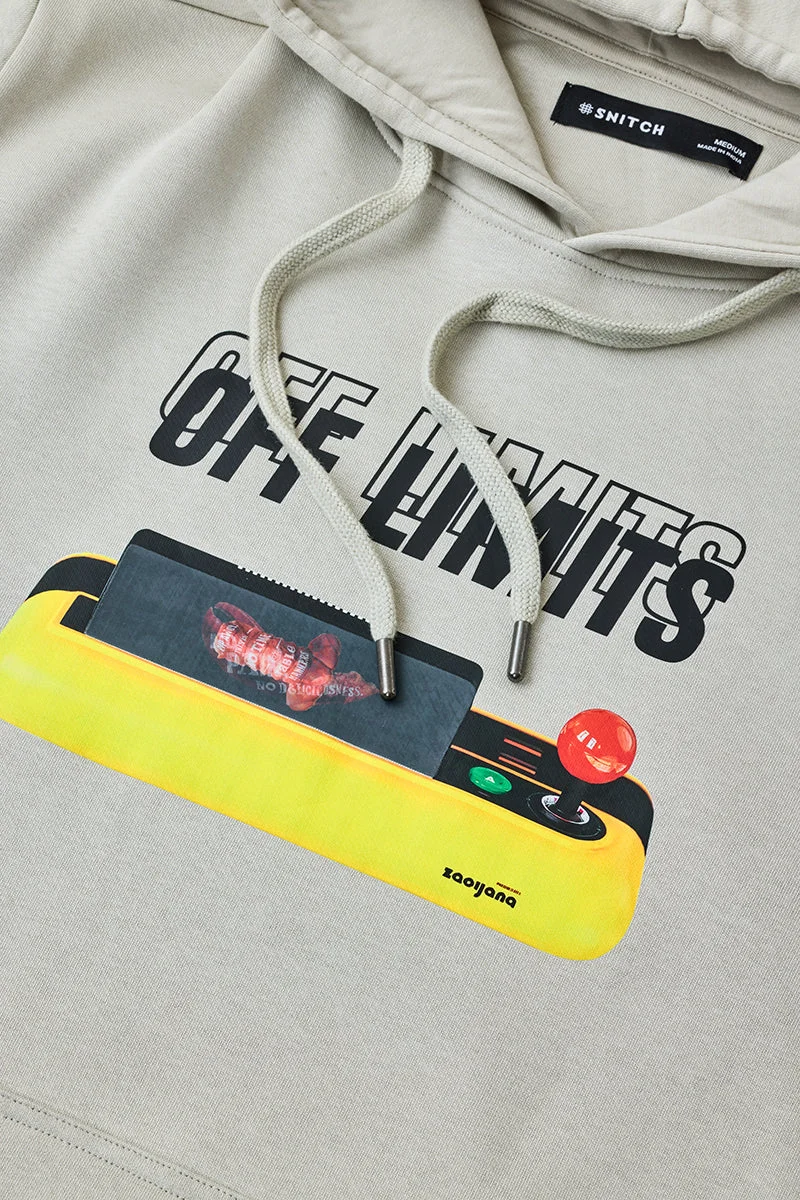 Snitch  Off Limits Oversized Hoodie for Men | Best Price UAE