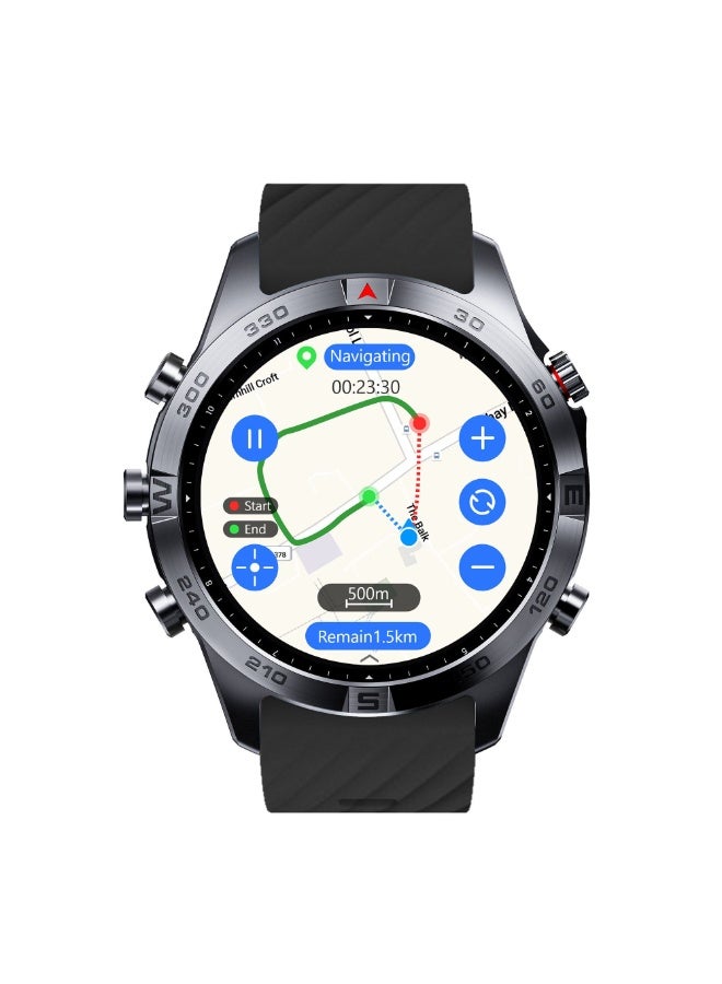 SUNROAD G7 Beidou GPS call and location data import heart rate monitoring voice intelligent outdoor watch