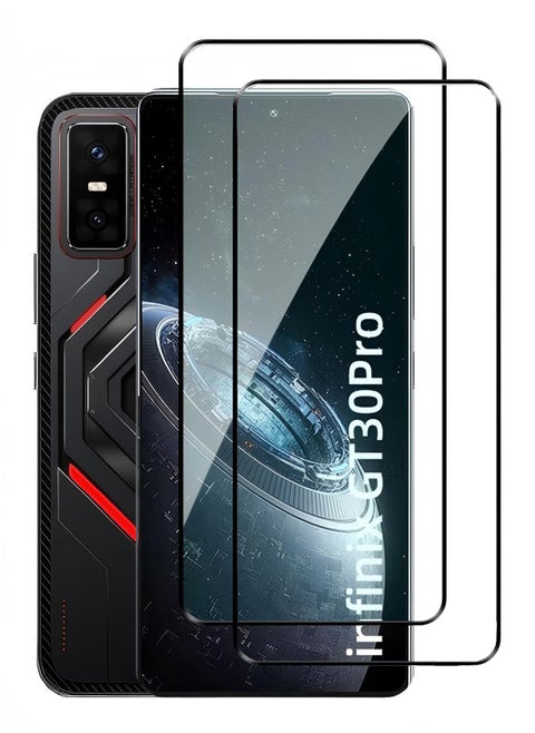2PCS Screen Protector Tempered Glass for Infinix GT30 Pro, Scratch Resistant, Anti-Fingerprint, Bubble Free