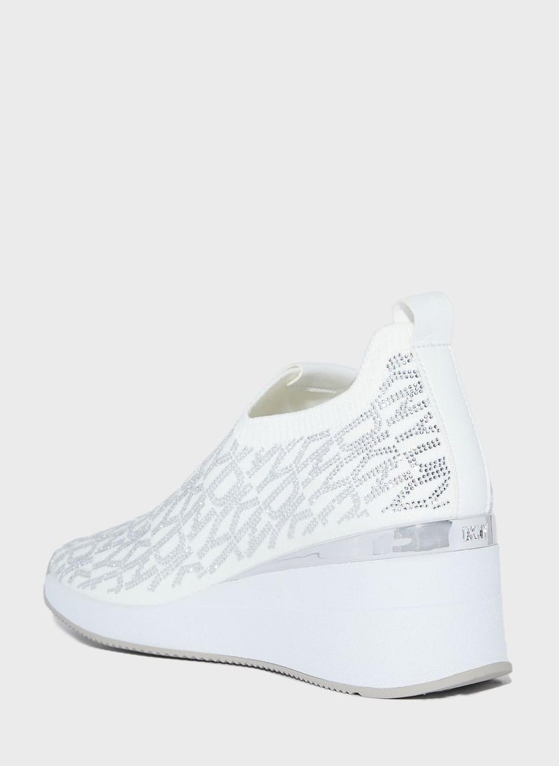 DKNY - Paden Slip On Wedge Sneakers - Image 1
