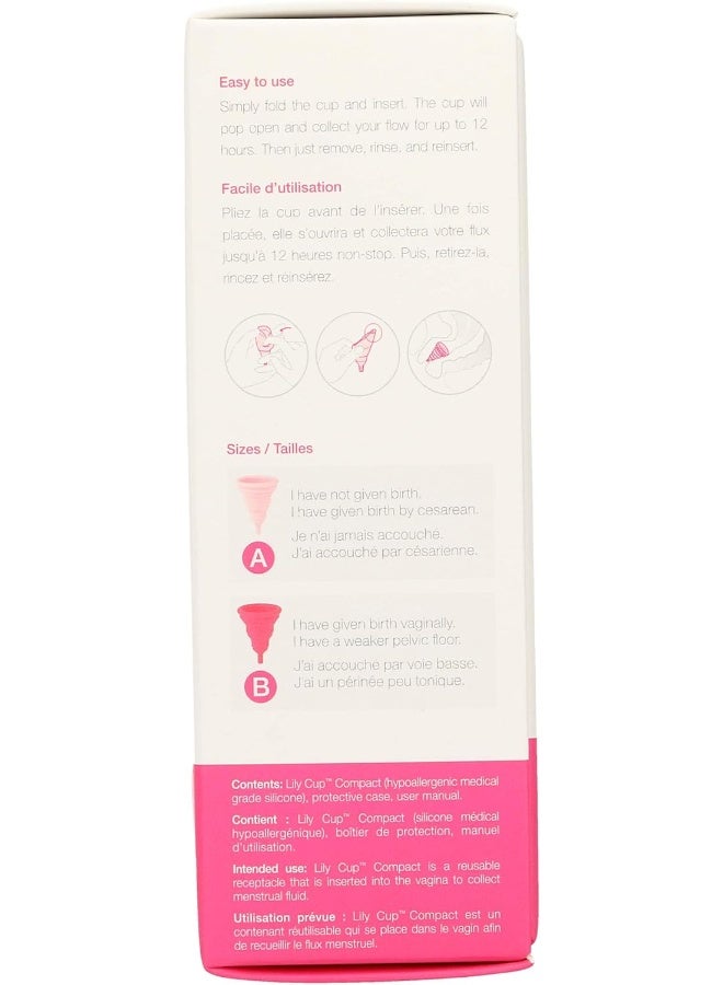 Intimina Lily Cup Compact Menstrual Cup Size B Box 1 Unit - Image 3