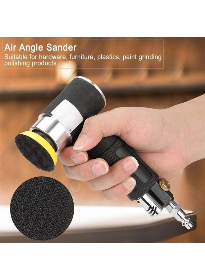 1/2/3 Inch Random Orbital Air Sander, Mini Pneumatic Sander for Auto Body Work, High Speed Air Powered Polisher - Image 3