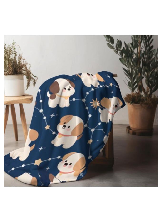 general Children's or student cartoon flannel thin blanket (warm and comfortable, suitable for sleep, games) 100cm*150cm - Image 4