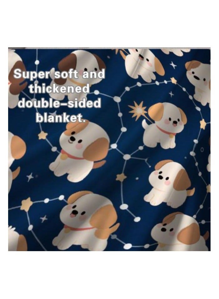 general Children's or student cartoon flannel thin blanket (warm and comfortable, suitable for sleep, games) 100cm*150cm - Image 5